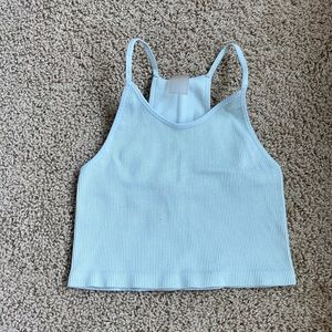 light green tank top